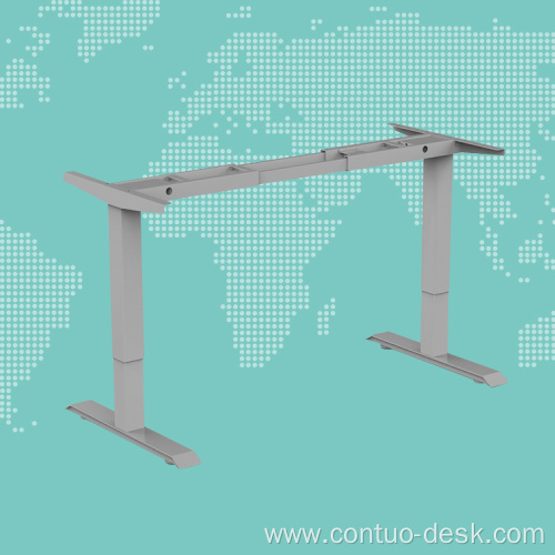 Bases Office desk Motorised Desk Table Design Steel Furniture Office Sit-stand White Office desk